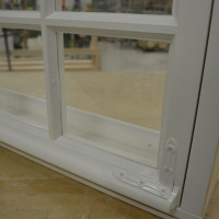 Vakio vesinokka + kulmarauta. Pellavaöljykittaus sivellinmaalattuna